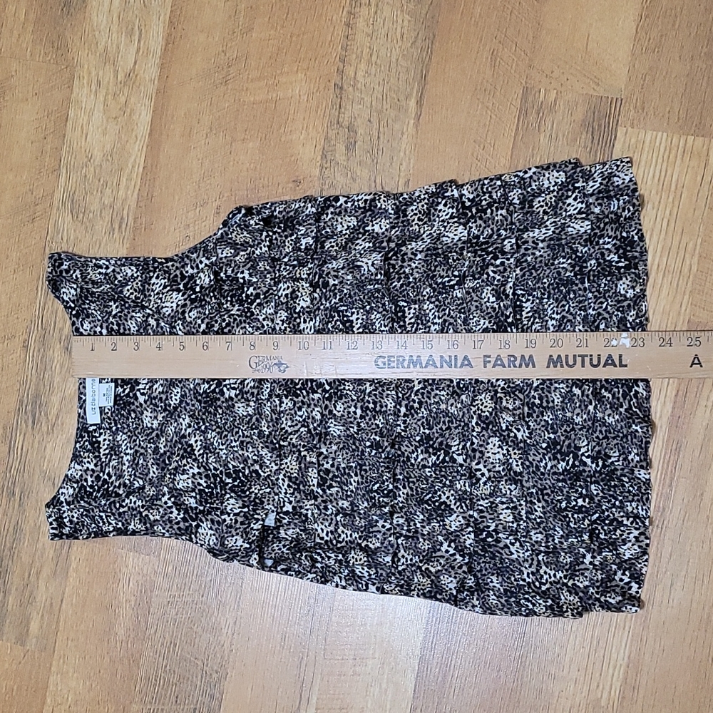Liz Claiborne - Animal Print Ruffle Tank (Ladies Medium) - Picture 5 of 15